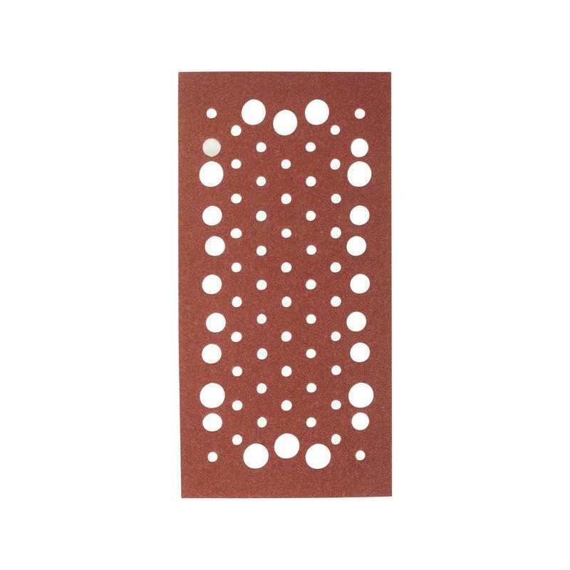 Lot de 10 patins abrasifs115x230mm grains 120