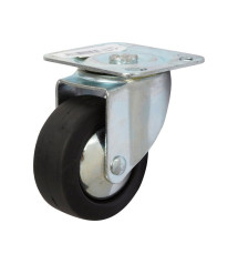 Roulette pivotante à  platine diam.65 mm
