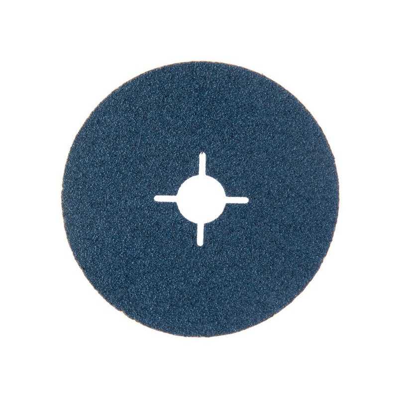 Disque fibre Zir Diametre 127 Grain 50 Lot de 3 pour meuleuse