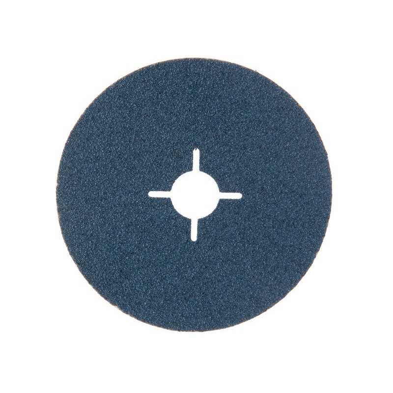 Disque fibre Zir Diametre 127 Grain 80 Lot de 3 pour meuleuse