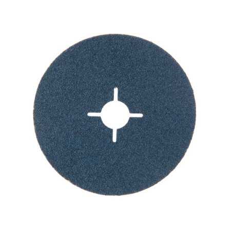 Disque fibre Zir Diametre 127 Grain 80 Lot de 3 pour meuleuse