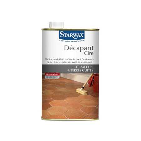 Décapant cire avant rénovation tomette/terre cuite cirée  1 l -  - meilleure qualité