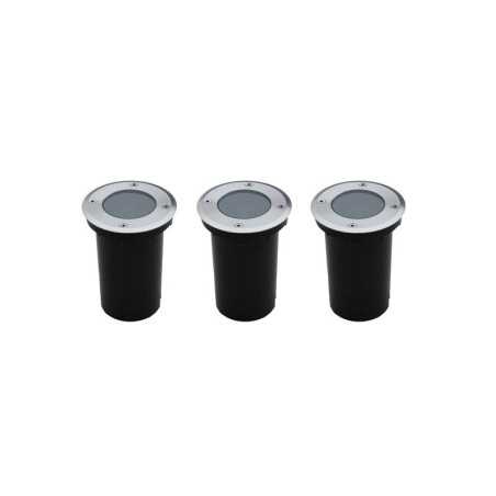 Lot de 3 spots à encastrer extérieur Atlanta Gu10 Max 28 W Diam.11 Cm