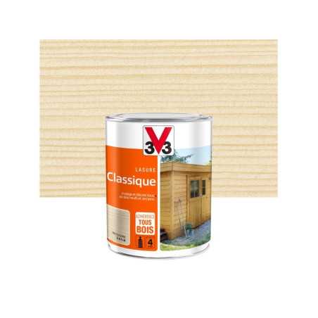 Lasure V33 Classique 4 ans incolore satiné 1 L -  - meilleure qualité