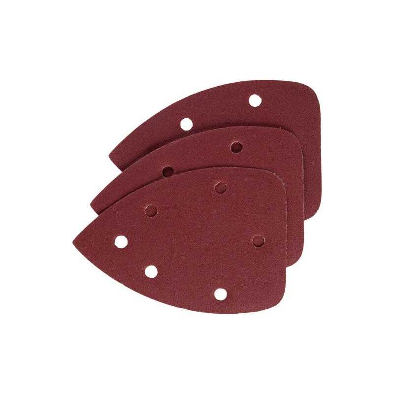 Lot de 5 garnitures abrasives grains 80152 x 102mm