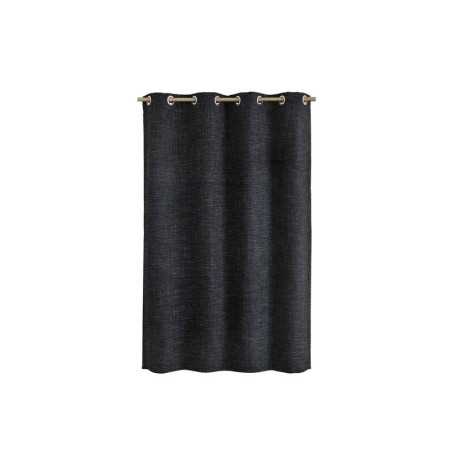 Rideau tamisant Maille noir l.140 x H.250 cm -  - meilleure qualité