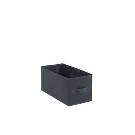 Panier de rangement S en polyester Noir H.15 X L.15 X P.31 Cm -  - meilleure qualité