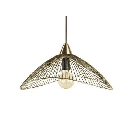 Suspension design metal laiton Mat Seynave Kasteli E27 1 Lumière(S) D.46 Cm