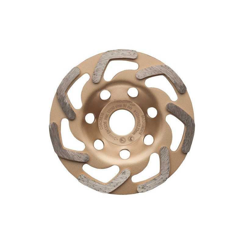 Disque diamant de surfacage pour bétonpro diam.125mm