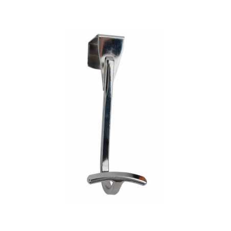 Patère a suspendre arc acier chrome 1 tête