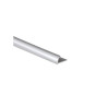 Quart-de-rond mur argent mat pvc L.250 cm X ep.8 mm -  - meilleure qualité