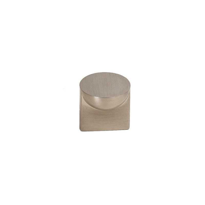 Bouton de meuble Style Argent Zamak H.24 X L.25 X P.25 Mm