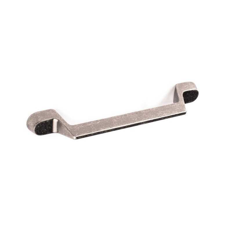 Poignée de meuble entraxe 128 Mm Zamak Vieilli