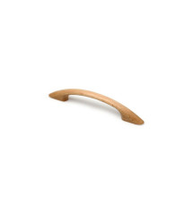 Lot de 6 poignées demeuble entraxe 96mm bois verni