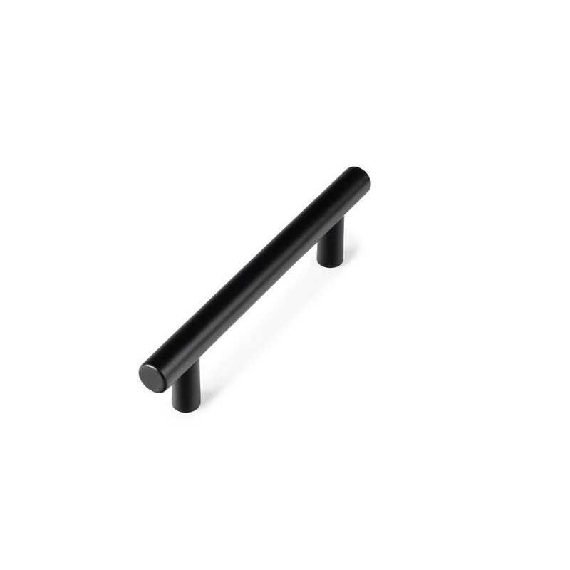 Poignée de meuble Inox Noir Tropicalisé 96 Mm