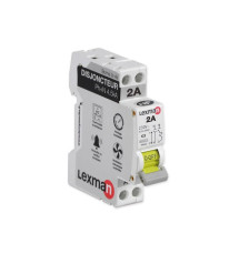 Disjoncteur Phase + Neutre Lexman 2 A