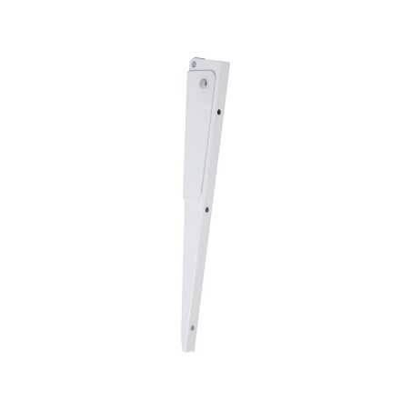 Equerre escamotable acier epoxy blanc H.13 X p.30 cm