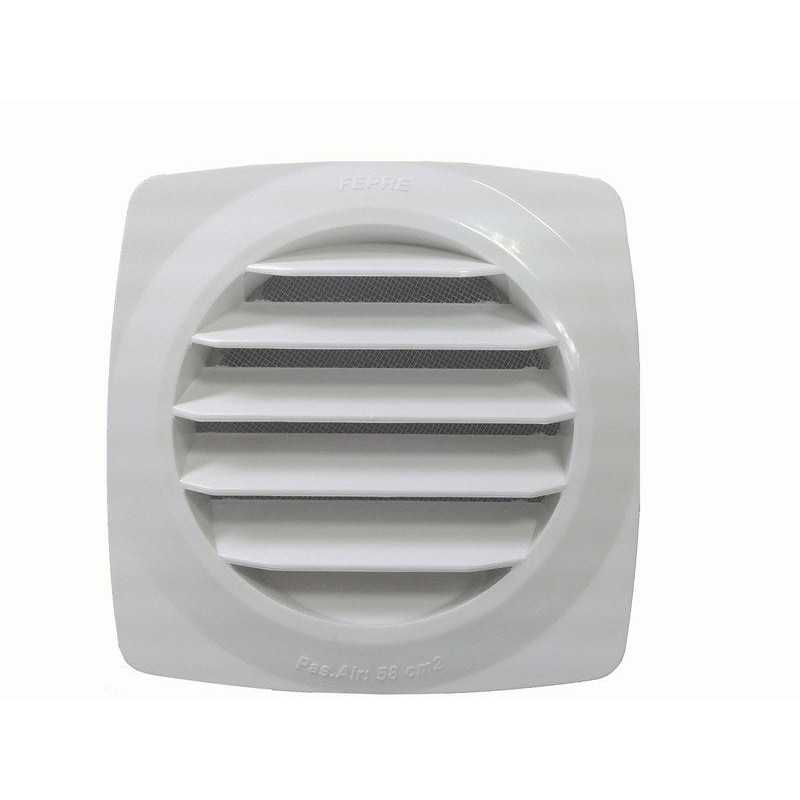 Grille d'aération abs naturel