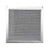 Grille d'aération aluminium anodisé
