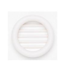 Lot de 4 grilles d'aération abs naturel Diam.4 cm -  - meilleure qualité