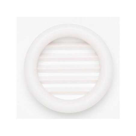 Lot de 4 grilles d'aération abs naturel Diam.4 cm -  - meilleure qualité
