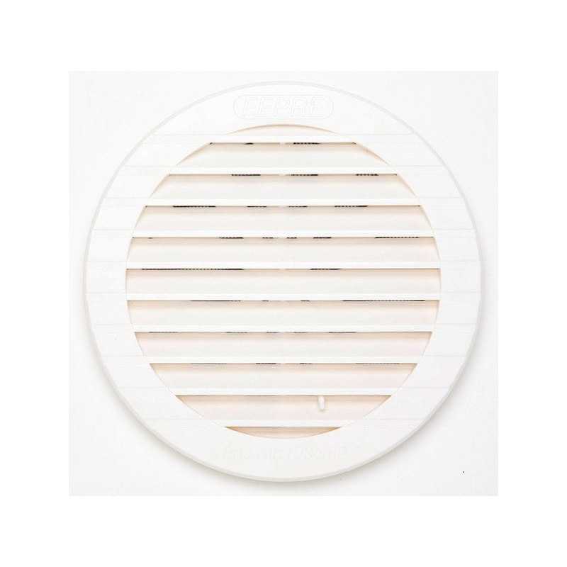 Grille daération abs naturel Diam.19 cm