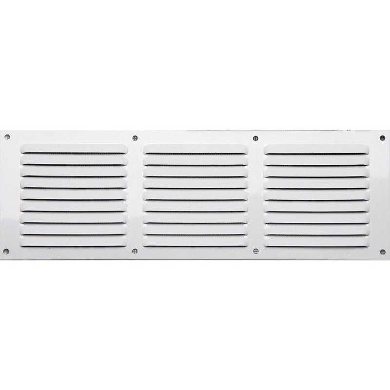Grille d'aération en aluminium laqué