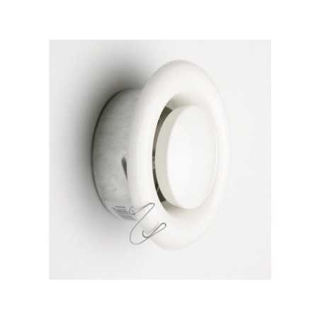 Bouche dextraction acier laqué diam. 13.9 cm