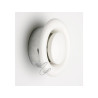 Bouche dextraction acier laqué diam. 13.9 cm