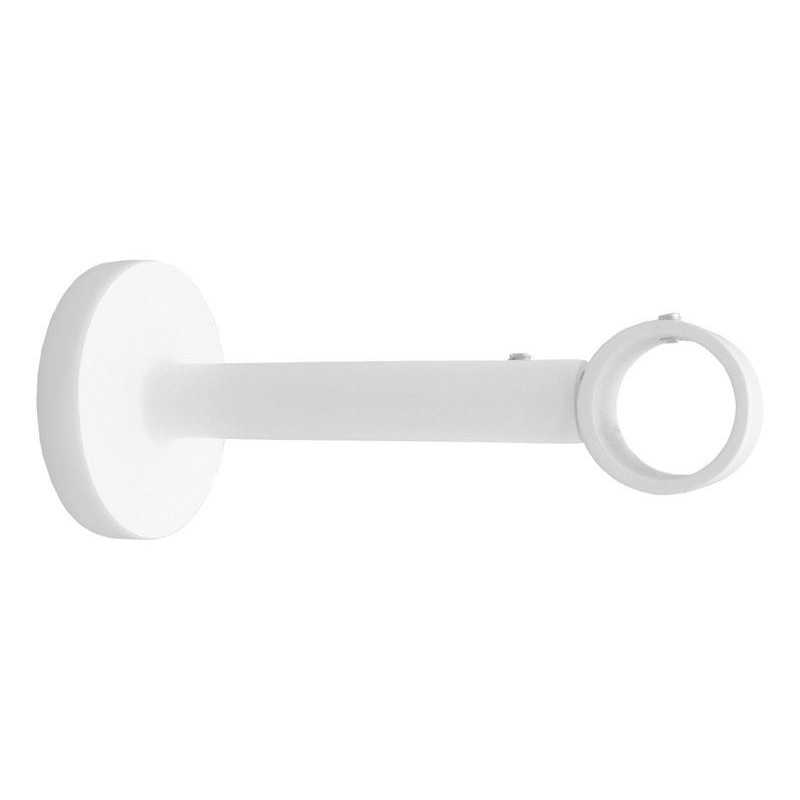 Lot de 2 supports Extensibles Tringle à Rideau Design 20 Mm Blanc Mat Inspire