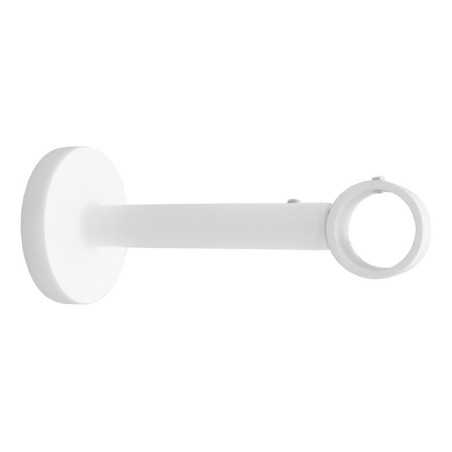 Lot de 2 supports Extensibles Tringle à Rideau Design 20 Mm Blanc Mat Inspire