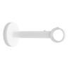 Lot de 2 supports Extensibles Tringle à Rideau Design 20 Mm Blanc Mat Inspire