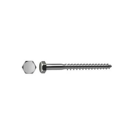 Lot de 60 Vis acier tête6 Pans Standers Diam.6 Mm X L.40 Mm
