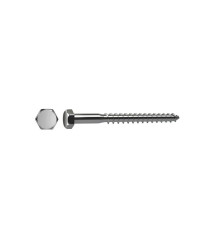 Lot de 50 Vis acier tête6 Pans Standers Diam.6 Mm X L.50 Mm