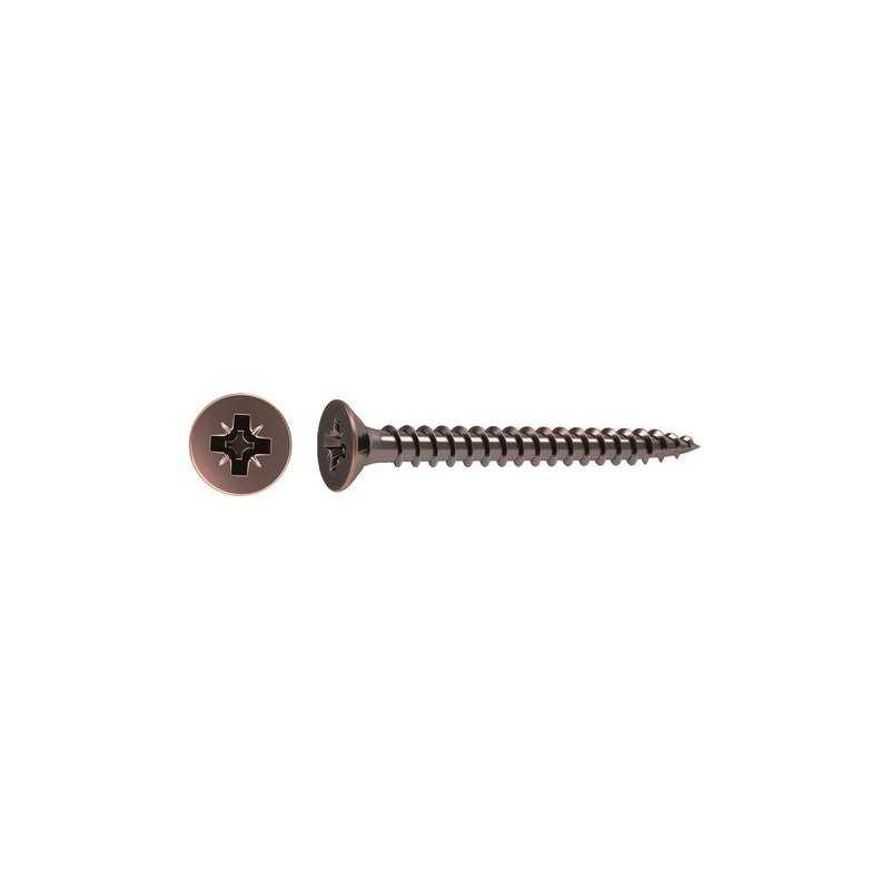 Lot de 25 vis acier tête fraisée Diam.3 Mm X L.16 Mm