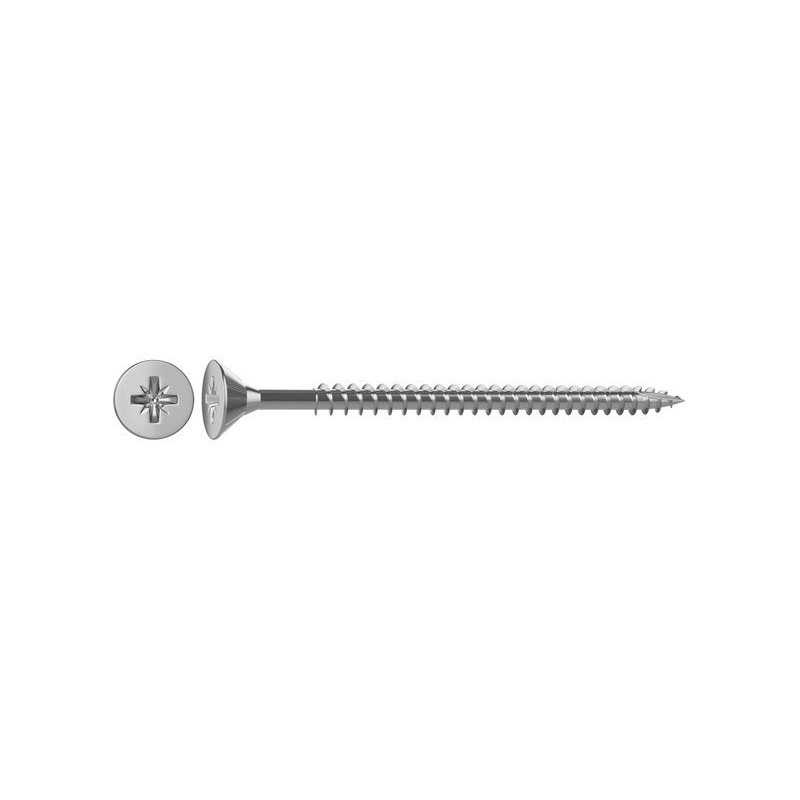 Lot de 500 Vis acier têtefraisée Standers Diam.4 Mm X L.45 Mm
