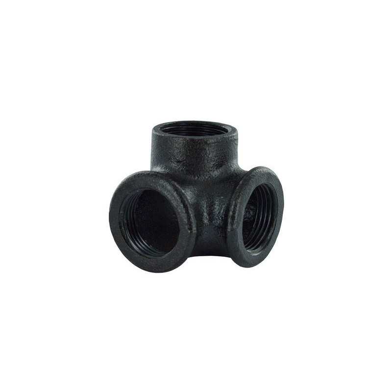 Support D25 mm rond noir