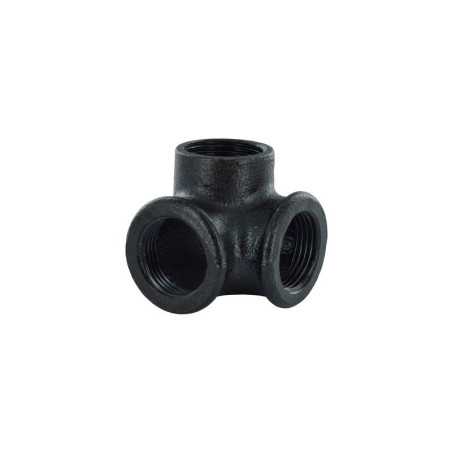 Support D25 mm rond noir