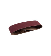 Lot de 2 bandes abrasives pour lime électrique 75 X 457mm Grains 40