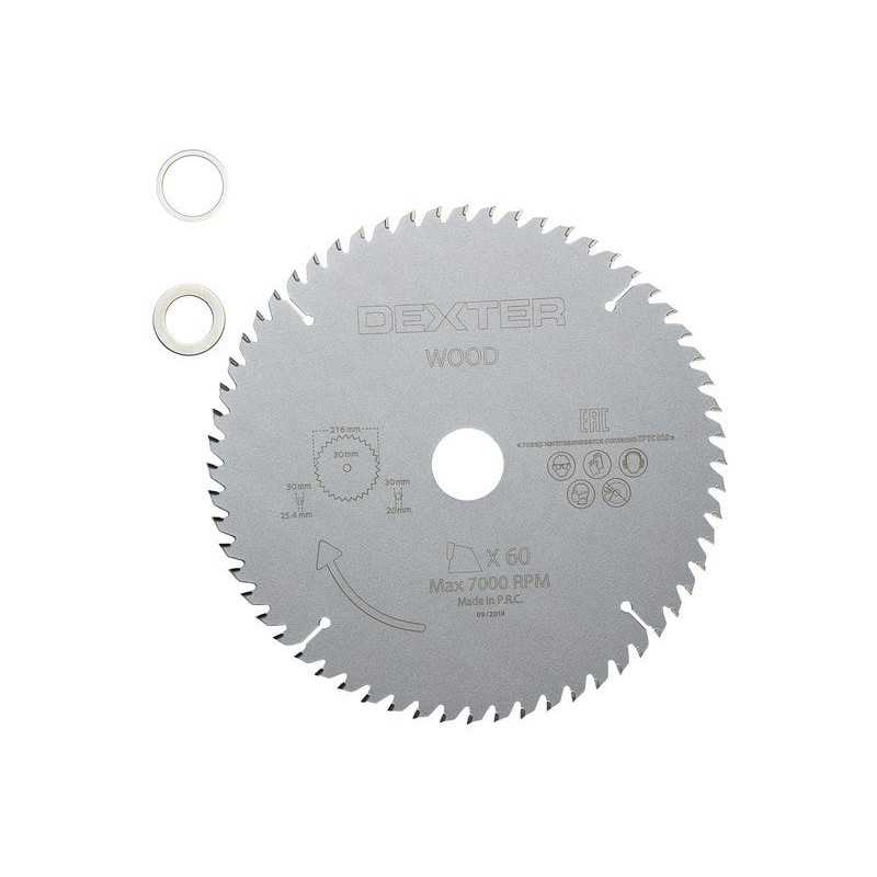 Lame de scie circulaire pour bois durcoupe Nette 216 X 30mm