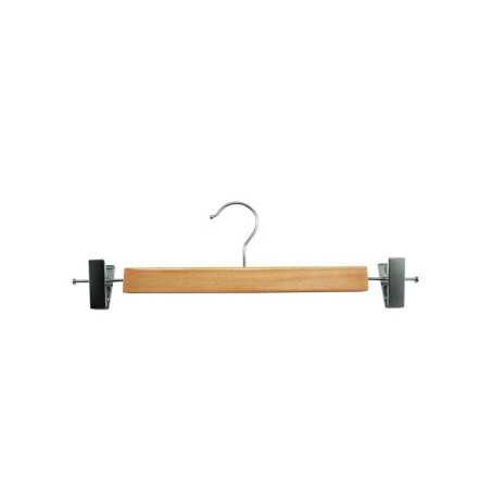 cintre pantalon et jupe SPACEO bois naturel H.11.3 x l.34 x P.1.2 cm