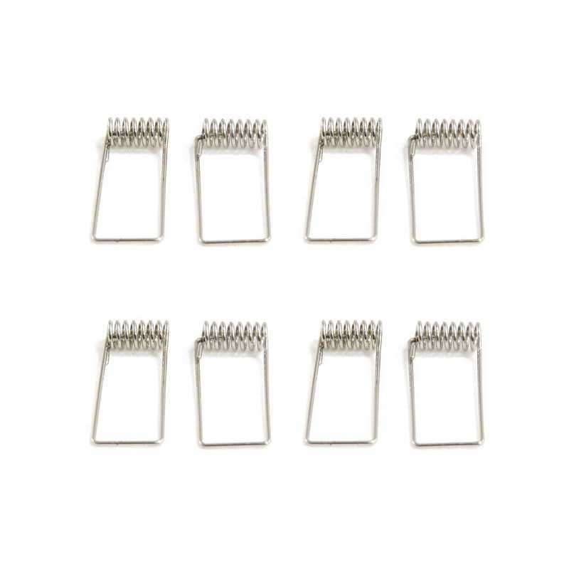 Lot de 8 ressorts ampoules fixe en acier