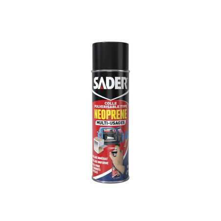 Colle aérosol néoprène multi-usages Sader 500Ml