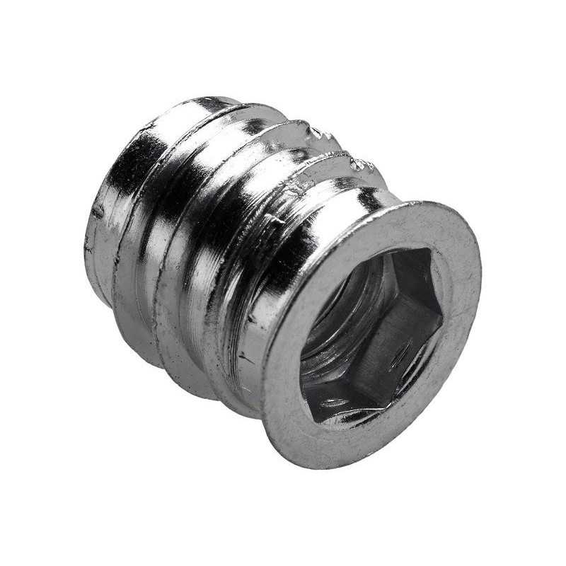 Manchonpour patte dassemblage acier zinguel.4 mm
