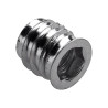 Manchonpour patte dassemblage acier zinguel.4 mm