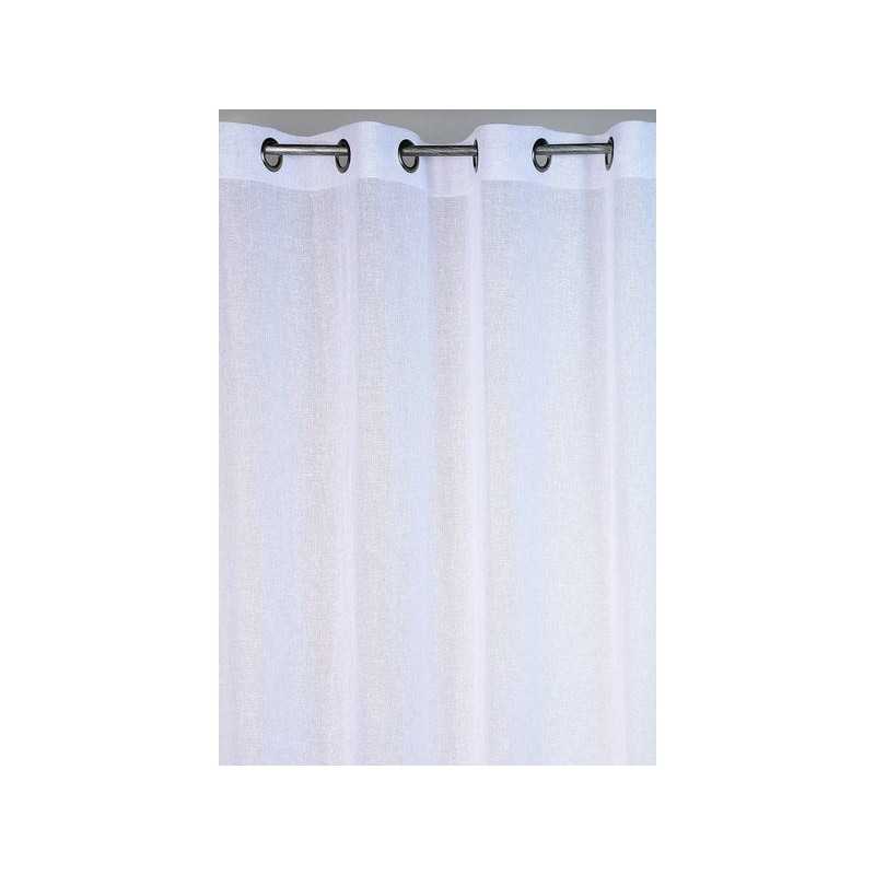 Voilage tamisant Kaolin blanc l.150 x H.240 cm -  - meilleure qualité