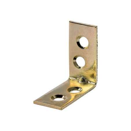 Equerre dassemblage acier laitonnel.30 mm