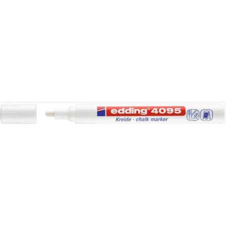 Feutre craie liquide blanc effacable eDDING
