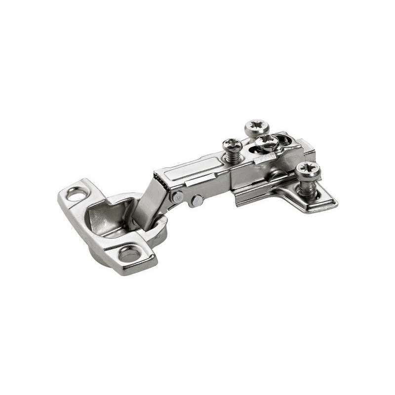 Lot de 6 charnières invisibles à  visser 26 mm rentrant ouverture 95