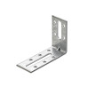 Equerre de reglage acier zingueL.80 mm x l.30 mm x H.5.5 cm
